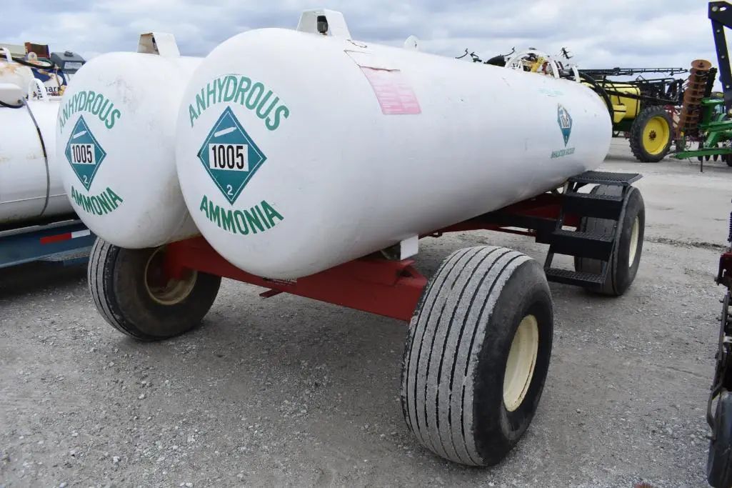 Buy Twin 1000 Gallon Nh3 Tanks Online - Image 12