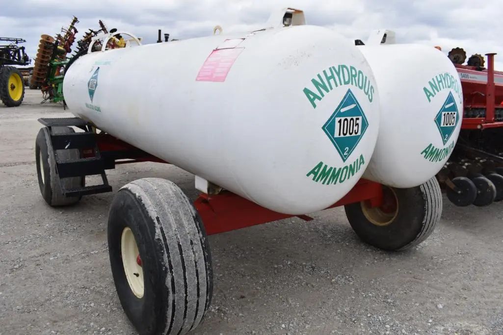 Buy Twin 1000 Gallon Nh3 Tanks Online - Image 13