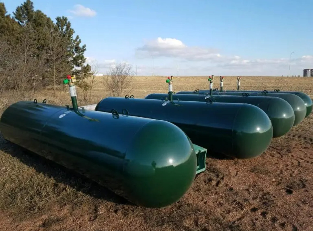 1500 Gallon Above Ground Propane Tanks ASME Propane Tank For Sale - Image 2
